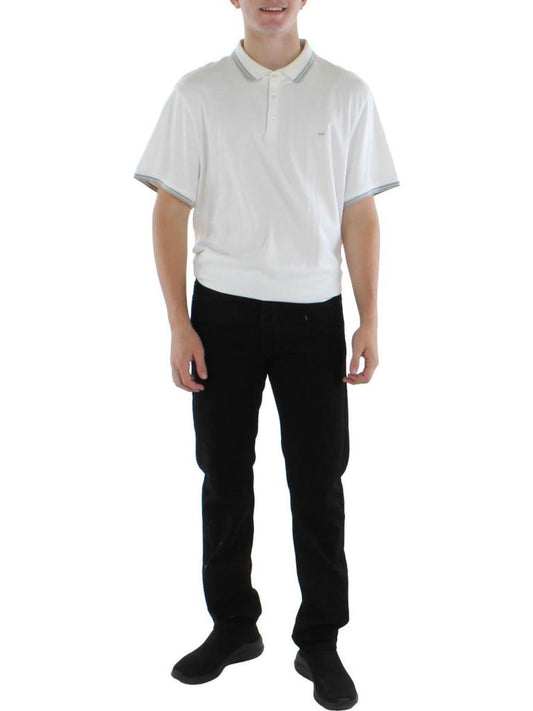 Mens Signature Collared Polo Shirt