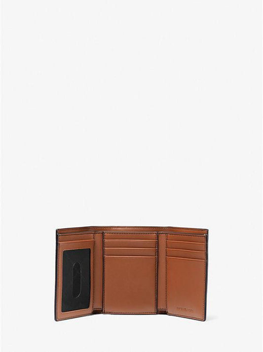 Cooper Pebbled Leather Tri-Fold Wallet