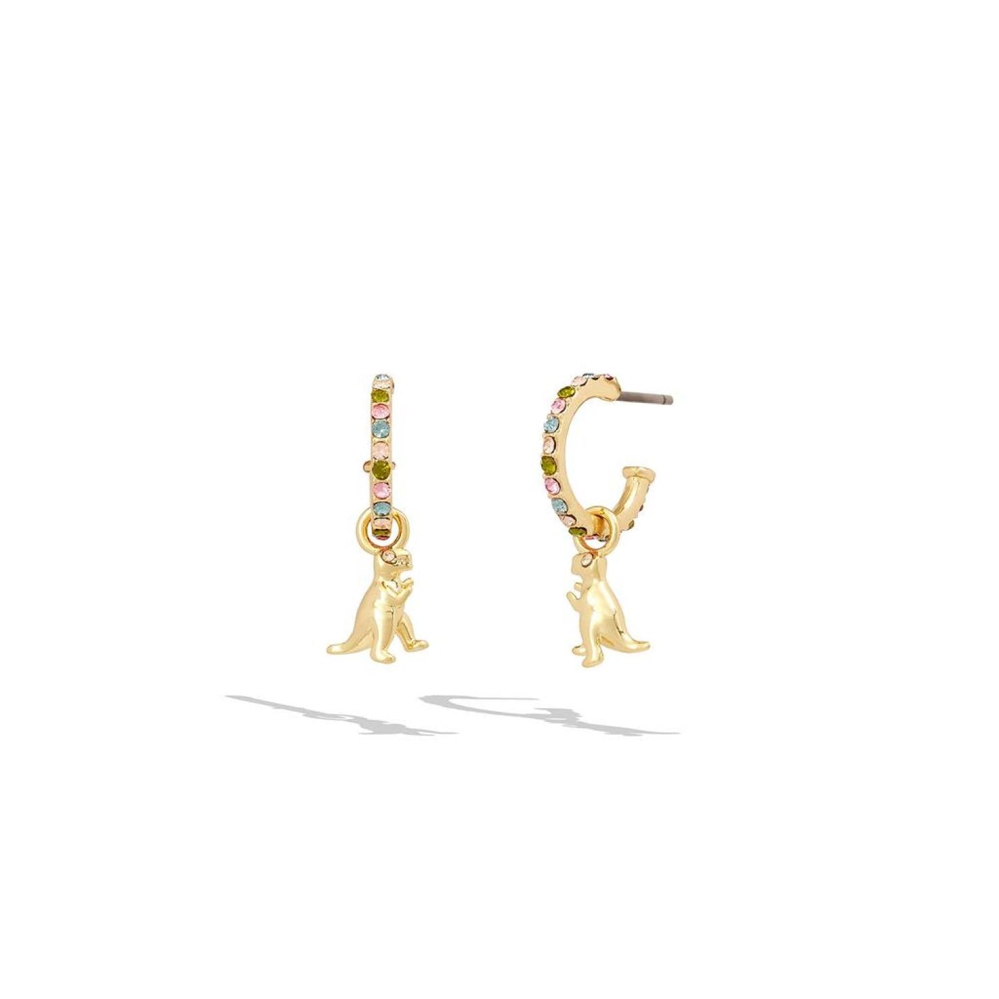Rexy Pave Huggie Earrings