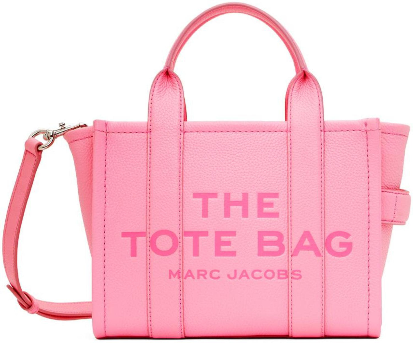 Pink 'The Leather Small' Tote
