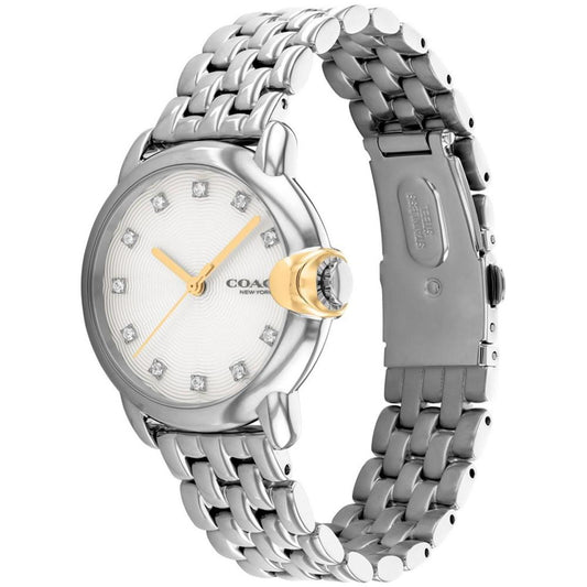 Women's Arden Silver-Tone Stainless Steel Bracelet Watch