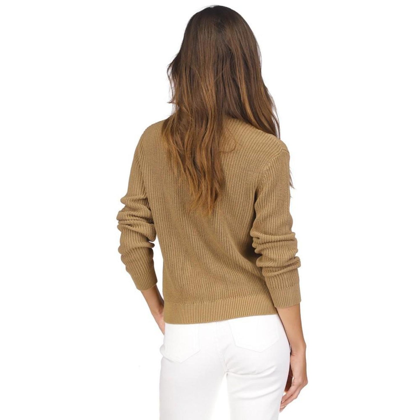 Women's V-Neck Signature-Snap Cardigan