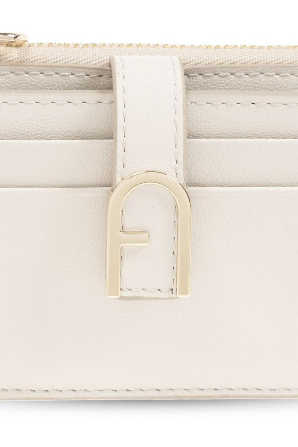 Furla Flow Logo Plaque Card Case