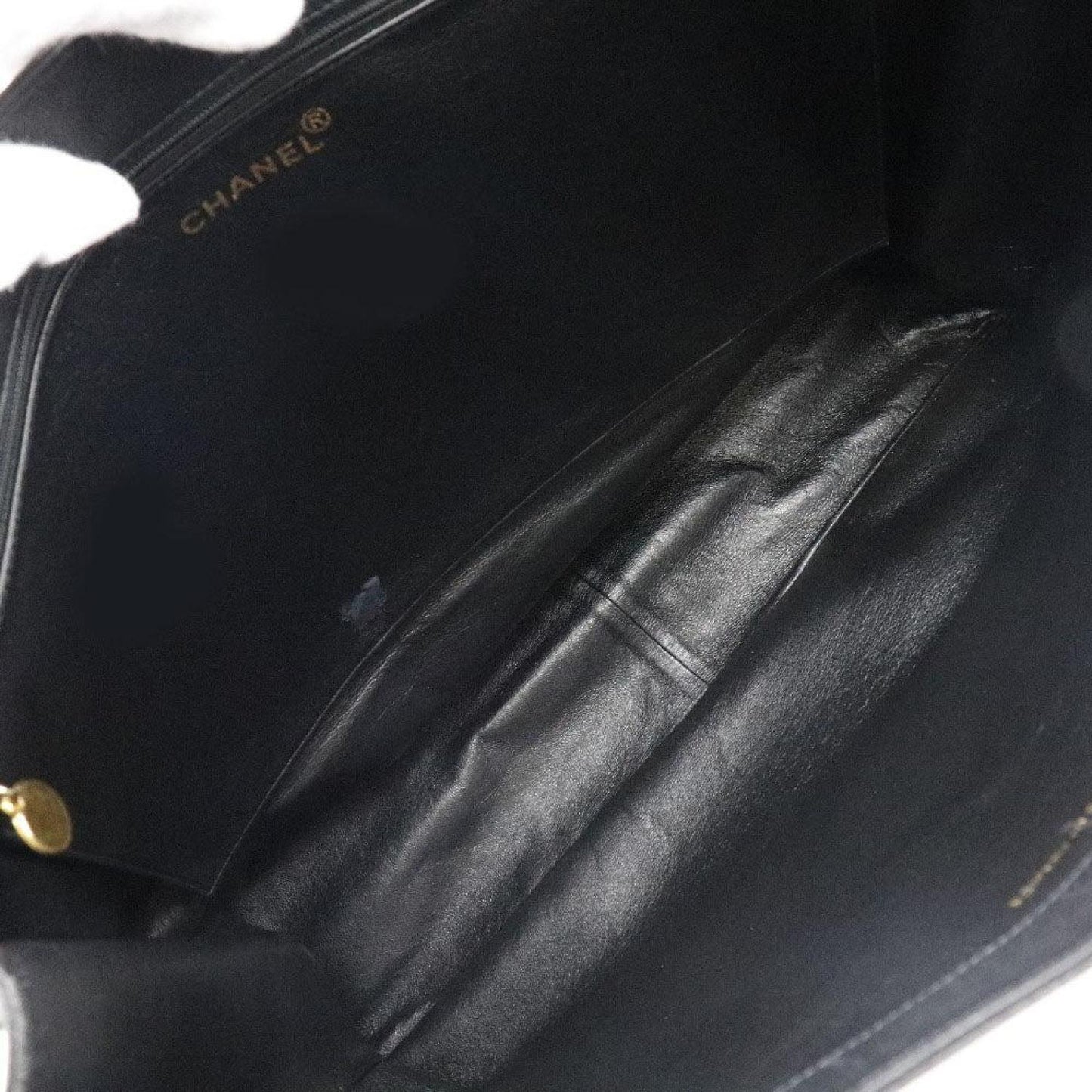 Chanel Coco Mark Leather Tote Bag (Pre-Owned)