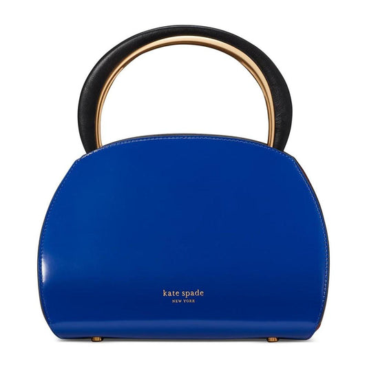 Gallery Colorblocked Smooth Leather Mini Top Handle Satchel