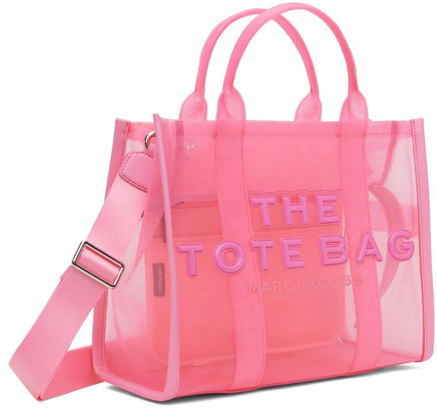 Pink 'The Mesh Medium' Tote