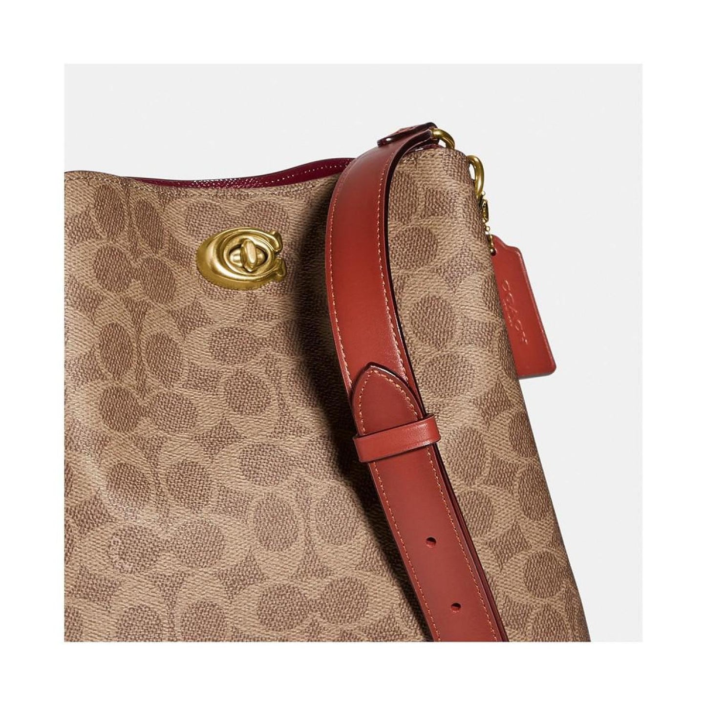 Willow Bucket Bag In Signature Canvas