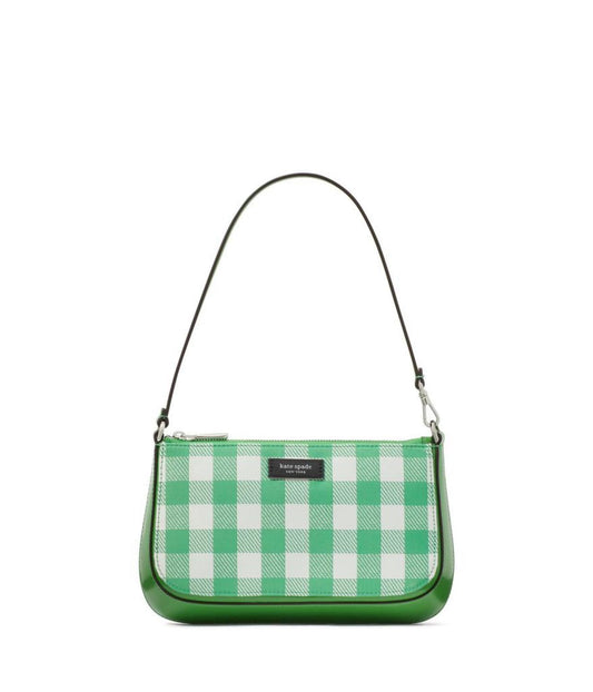 Sam Icon Gingham Field Fabric Mini Pochette