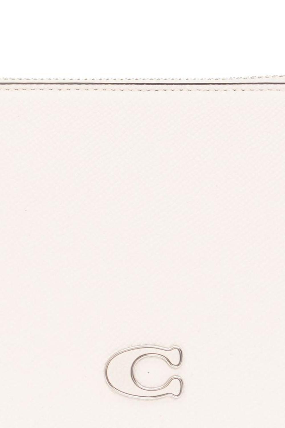 Coach Logo Motif Plaque Shoulder Bag