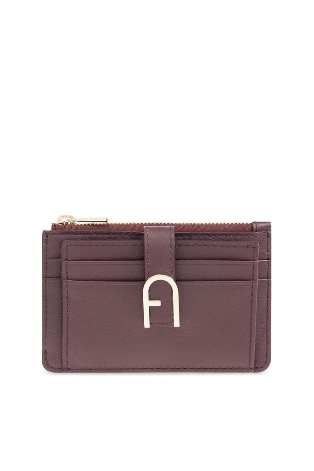 Furla Flow Logo Plaque Card Case