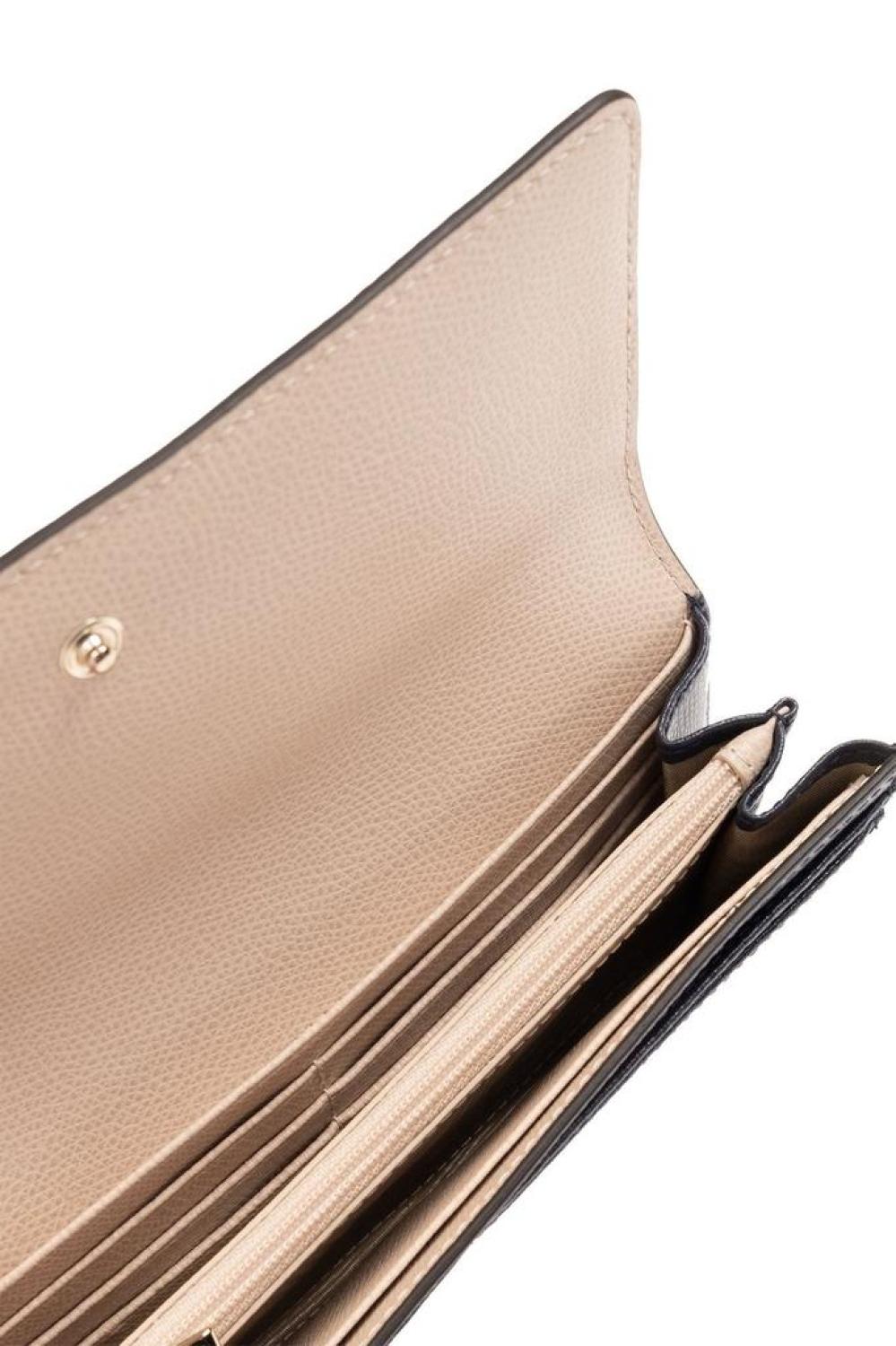 Furla Logo Plaque Snapped Wallet