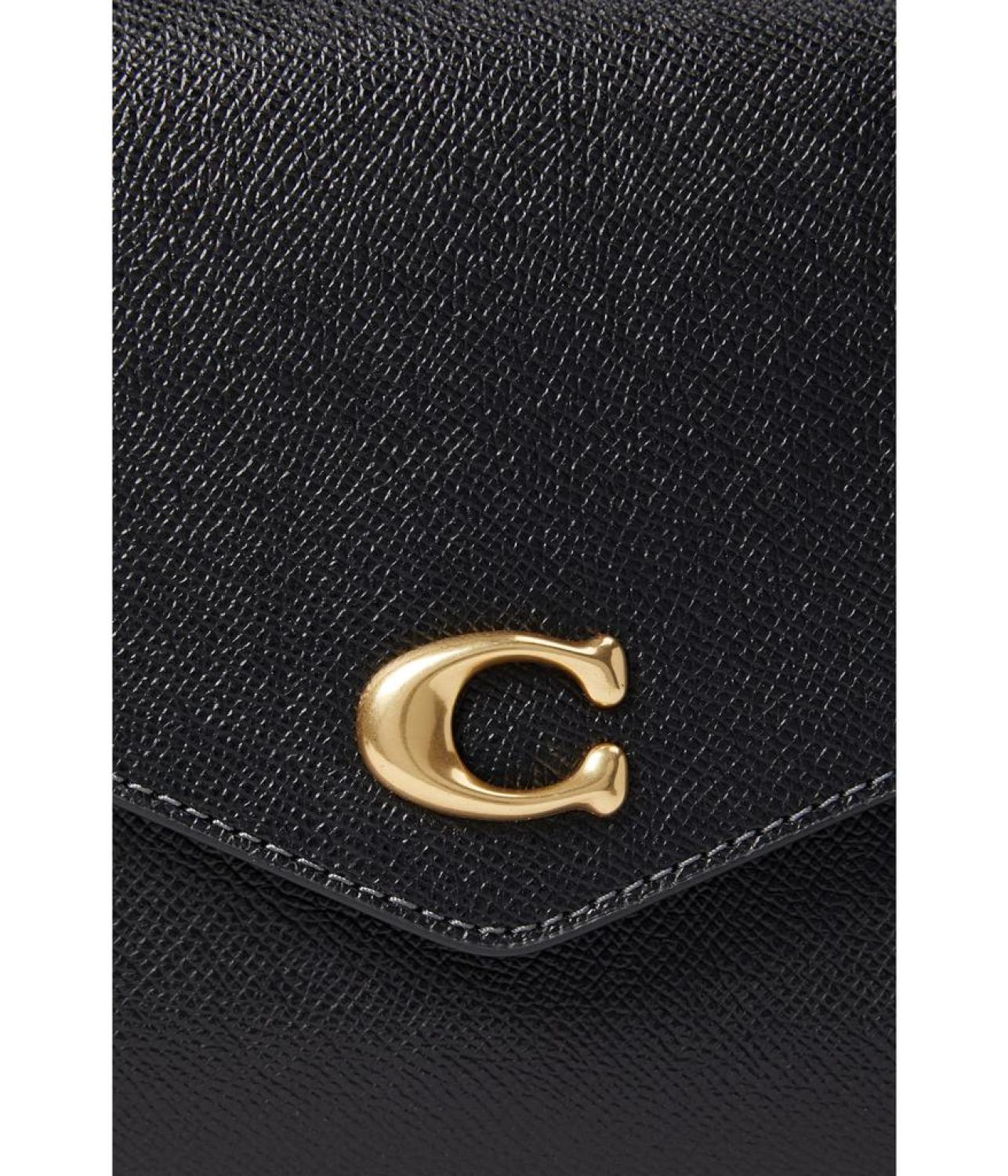Cross Grain Leather Wyn Wristlet