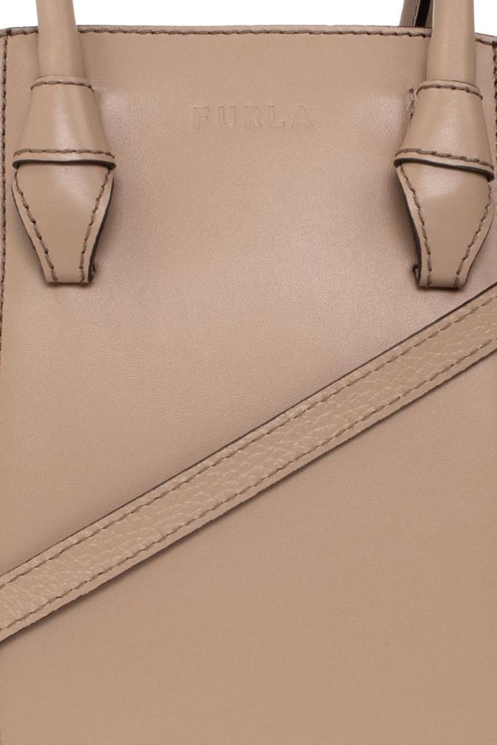 Furla Logo-Embossed Tote Bag