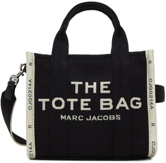 Black 'The Jacquard Mini Tote Bag' Tote