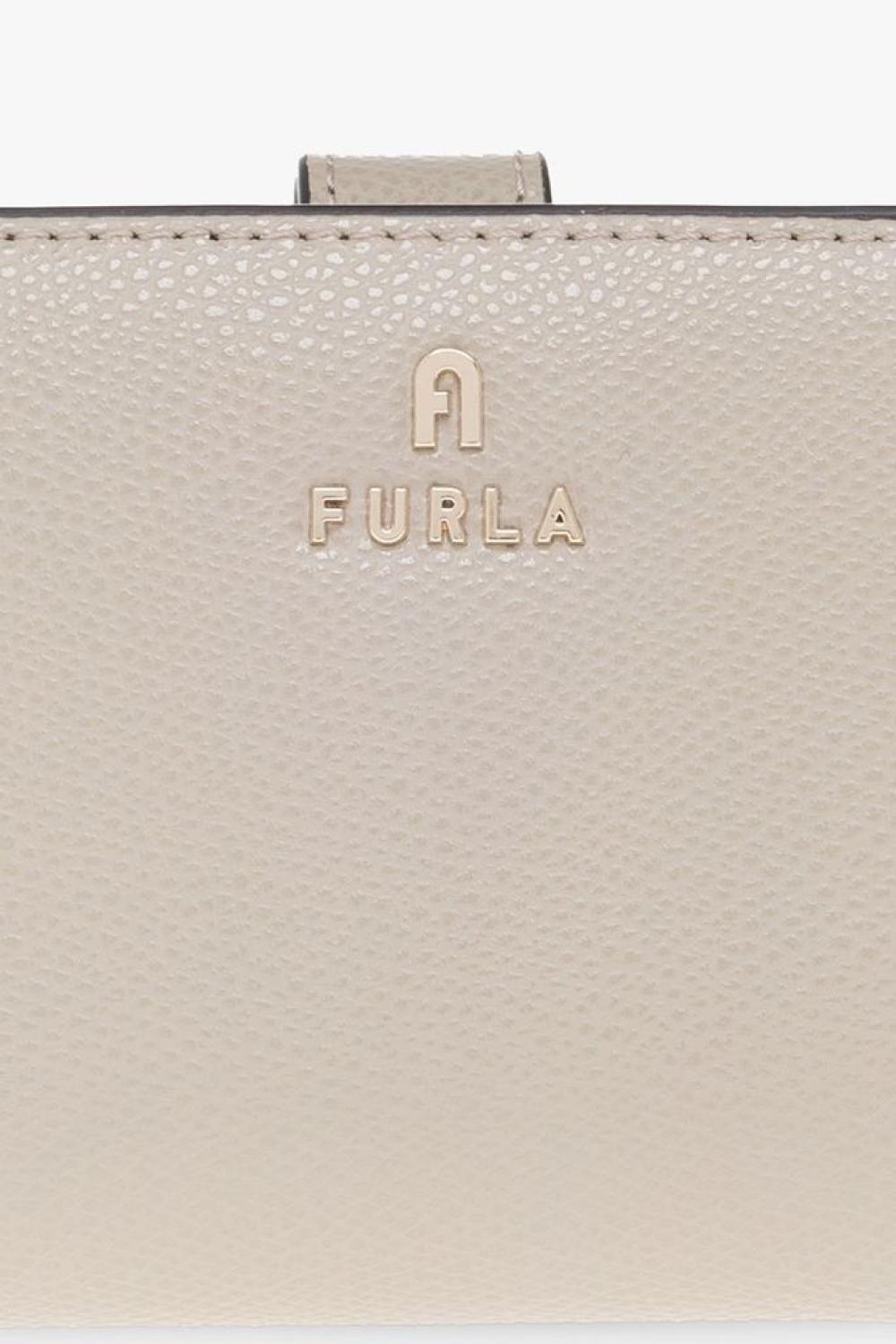 Furla Logo Lettering Compact Wallet