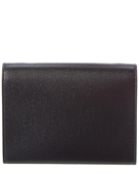 Saint Laurent Cassandra Leather Shoulder Bag