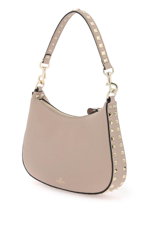 Valentino garavani rockstud small hobo bag