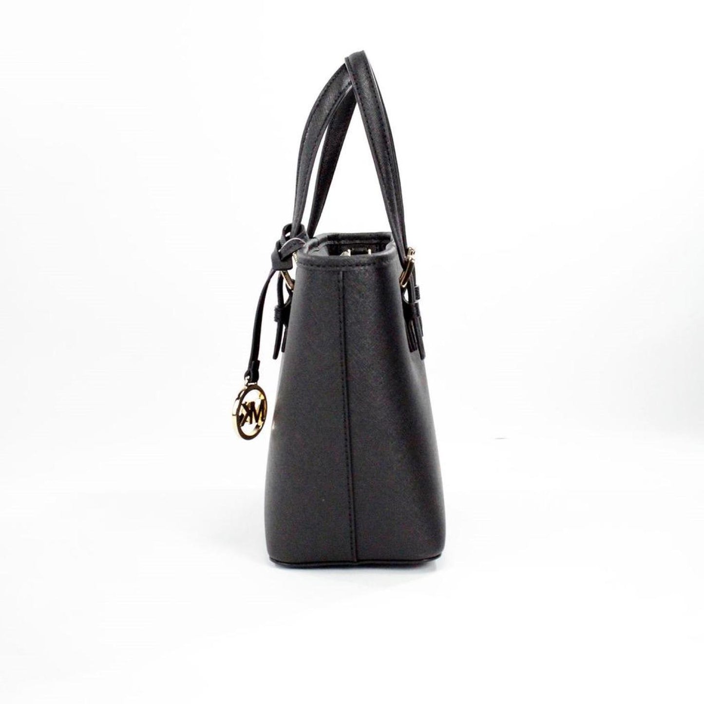 Michael Kors Jet Set Saffiano Leather XS Carryall Top Zip Tote Bag Women's Purse