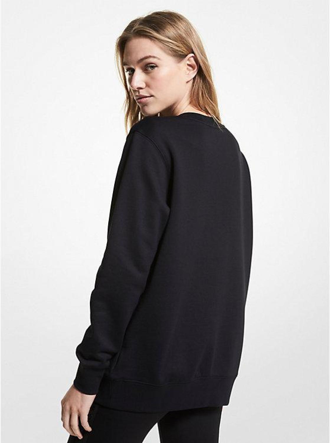 Logo Organic Cotton Blend Sweatshirt