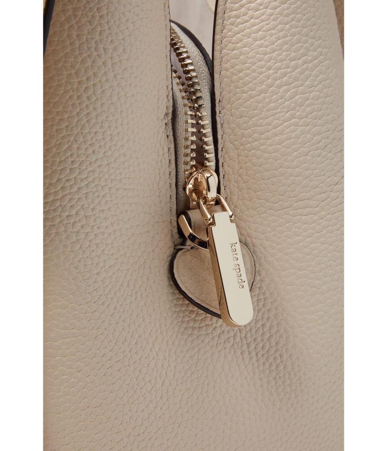 Knott Pebbled Leather Medium Crossbody Tote