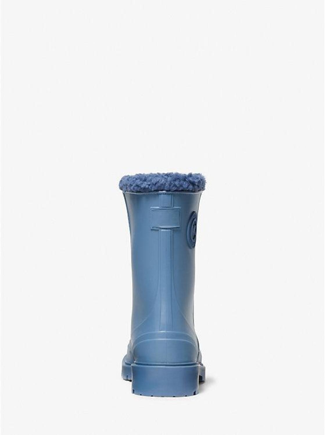 Montaigne Faux Shearling-Lined PVC Rain Boot