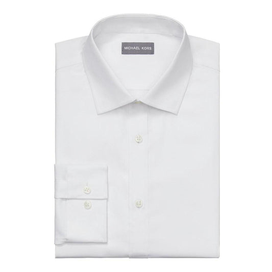 Men's Airsoft Slim Fit Untucked Length Wrinkle Free Stretch Dress Shirt