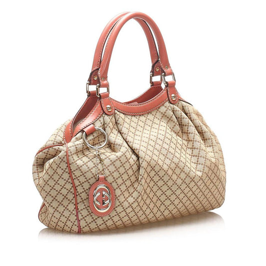 Gucci Diamante Sukey multi Canvas Tote Bag (Pre-Owned)