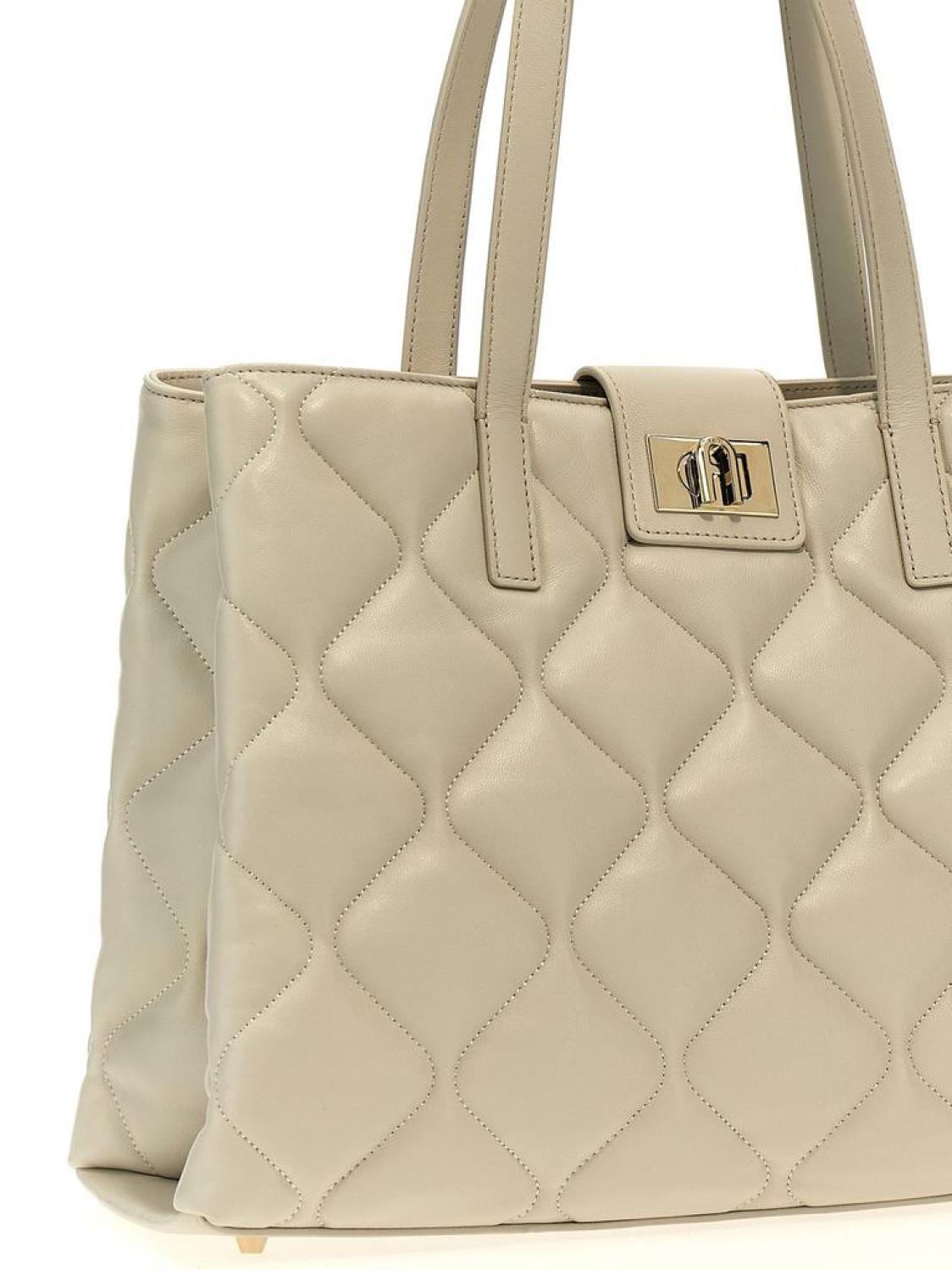 Furla 1927 Quilted Medium Shopping Bag