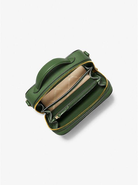 Estelle Small Pebbled Leather Satchel