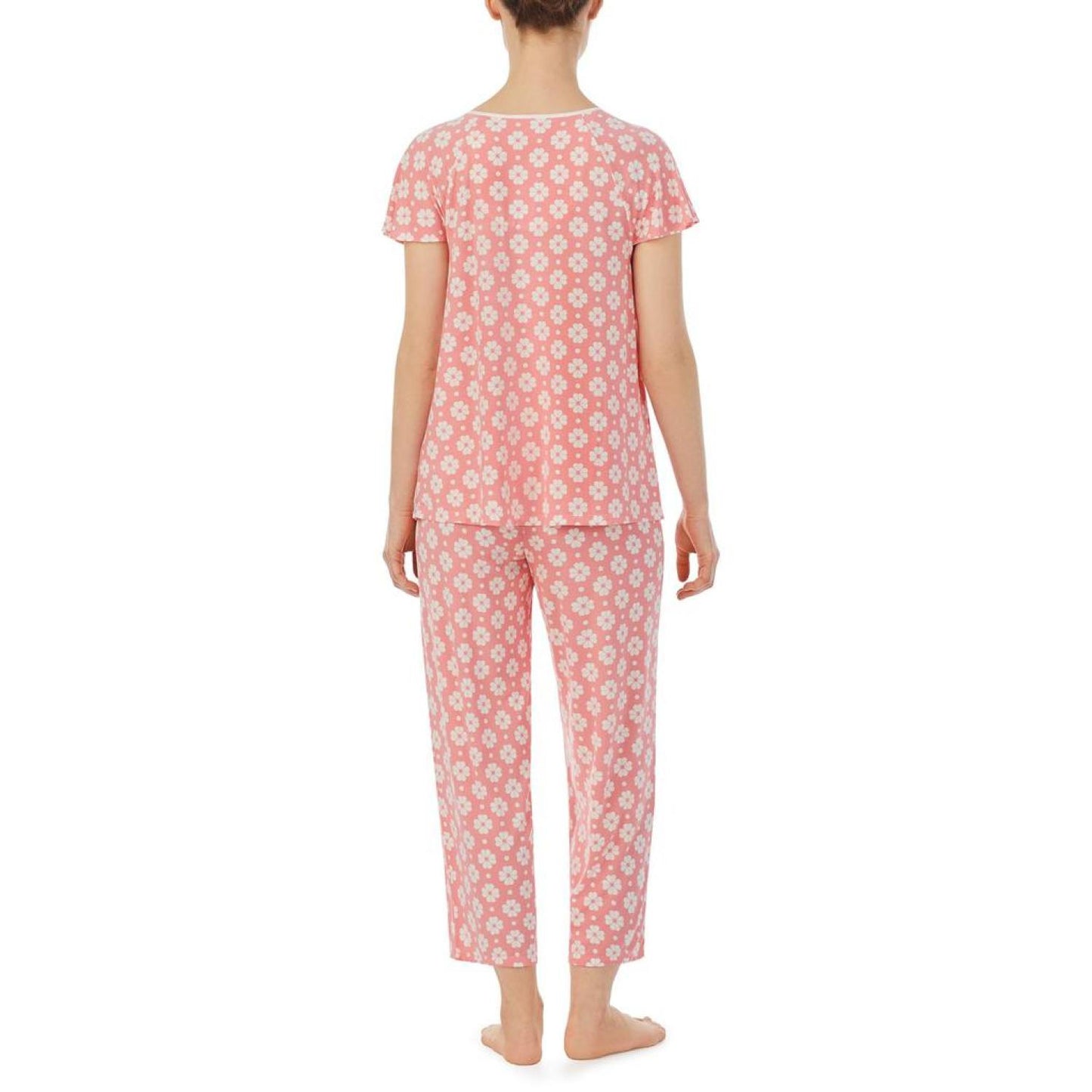 Short Sleeve Cropped PJ Set