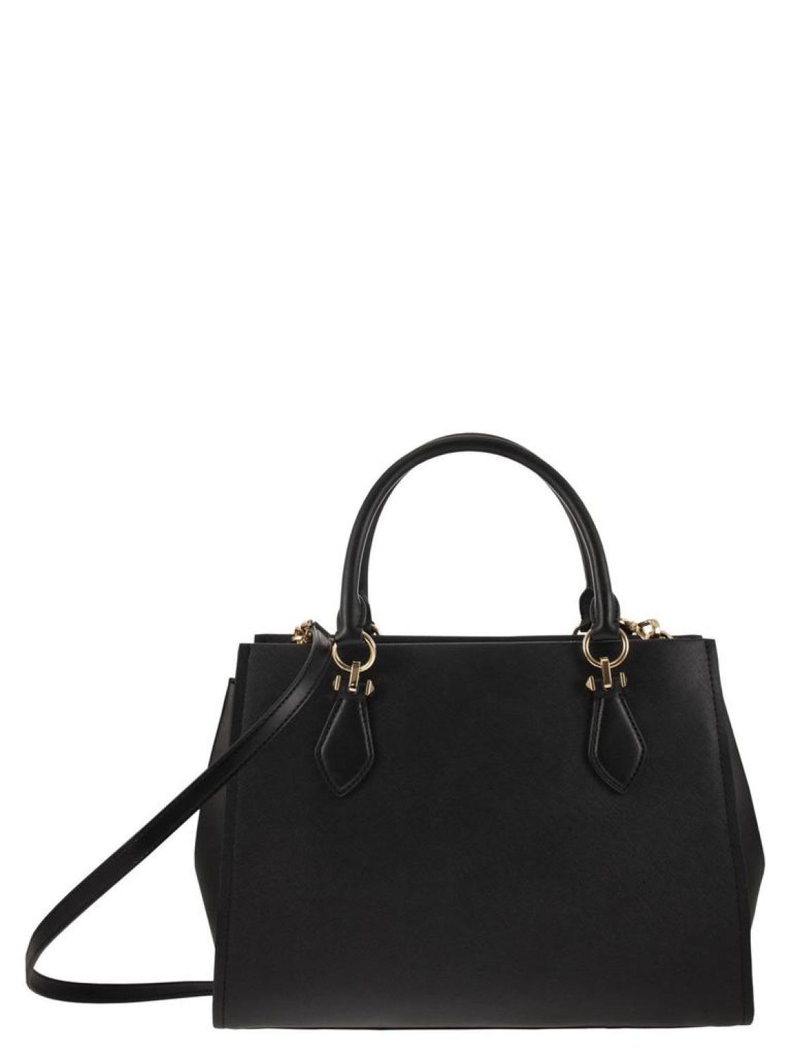 Michael Michael Kors Logo Plaque Zipped Tote Bag