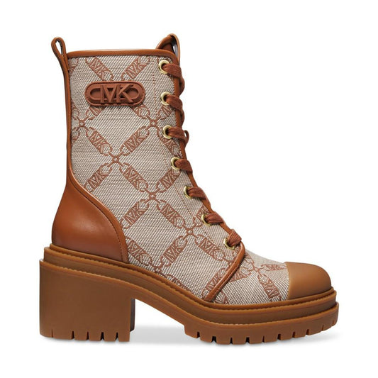 Hanley Lace-Up Dress Booties