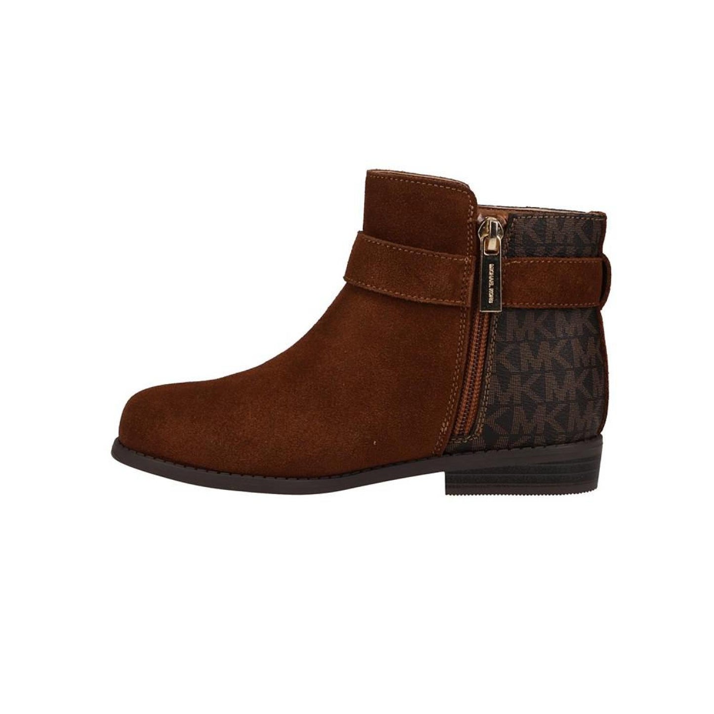 Little Girls Emma Heart Logo Print Detail Booties