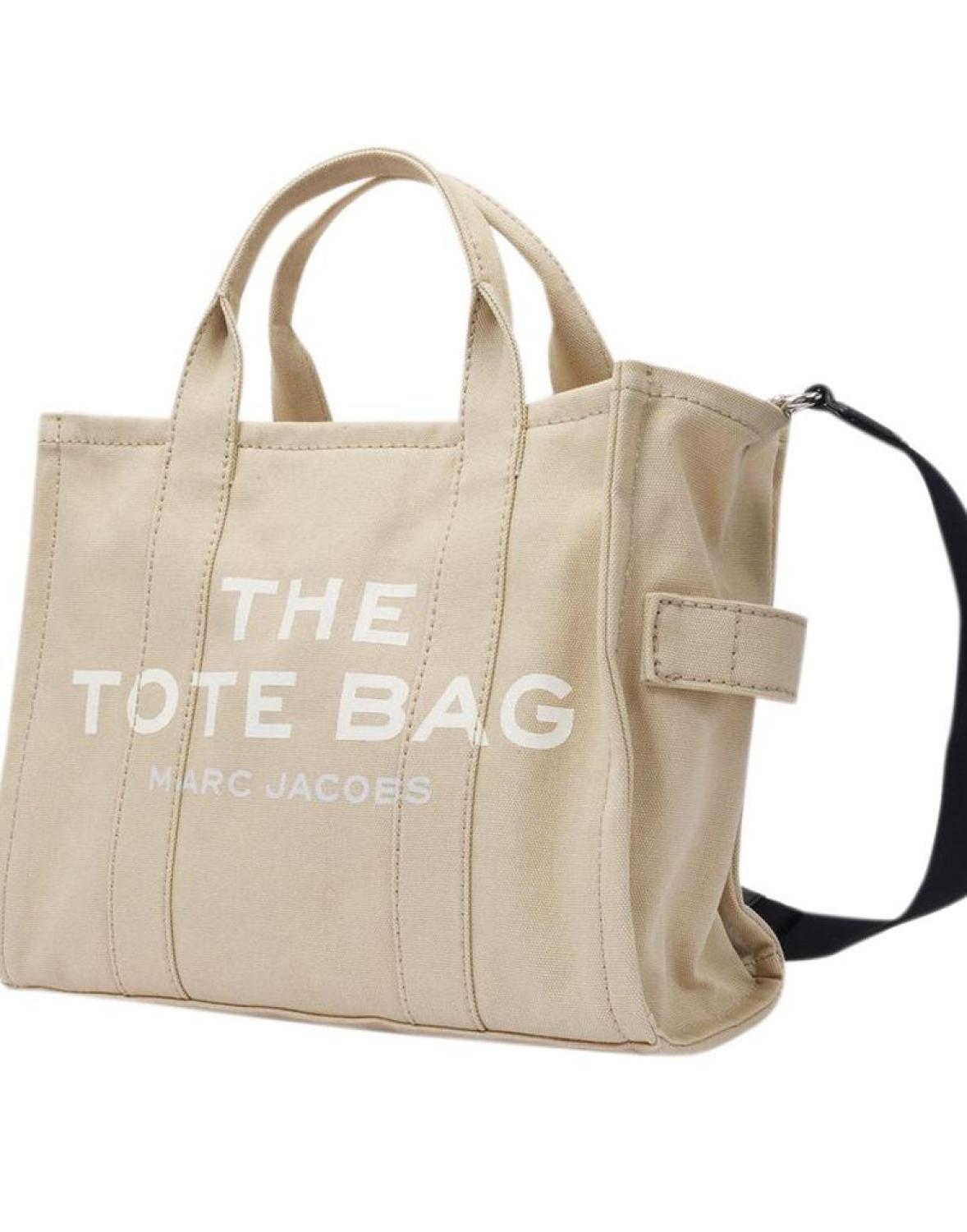 The Small Tote Bag - Marc Jacobs - Beige - Cotton