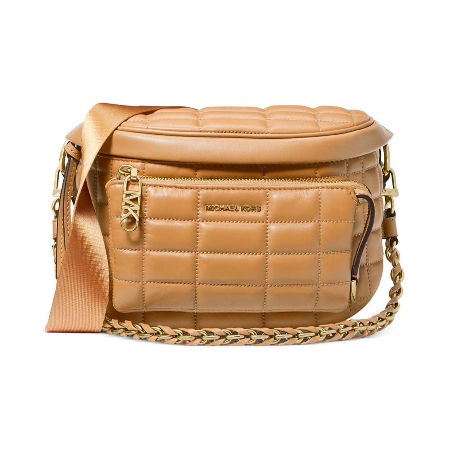 Slater Medium Leather Sling Pack Chain Messenger