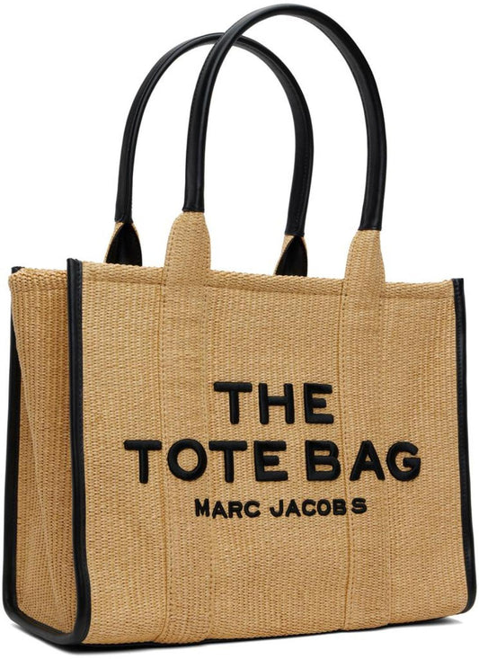 Beige 'The Woven Large' Tote