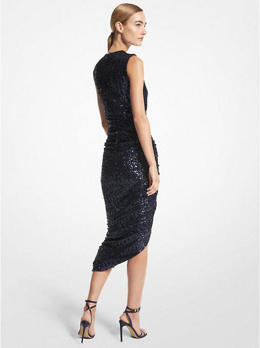 Paillette Tulle Tulip Dress