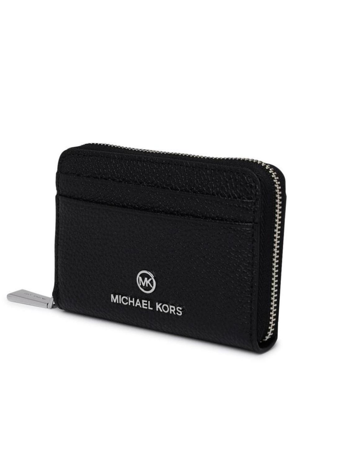 Michael Michael Kors Logo Plaque Zipped Wallet