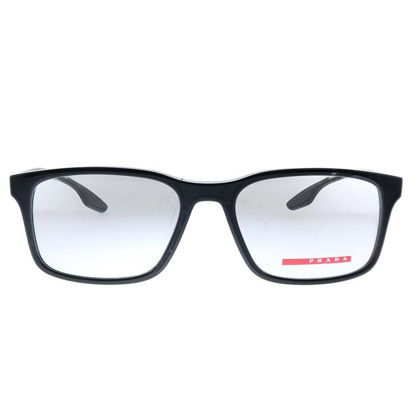 Prada Linea Rossa Lifestyle PS 01LV 1AB1O1 52mm Unisex Rectangle Eyeglasses 52mm