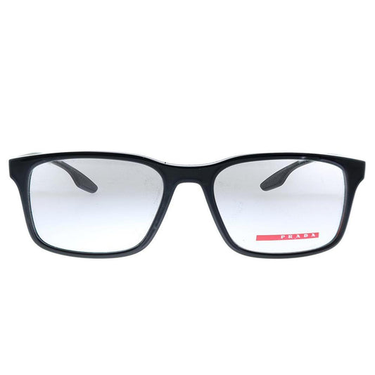 Prada Linea Rossa Lifestyle PS 01LV 1AB1O1 52mm Unisex Rectangle Eyeglasses 52mm
