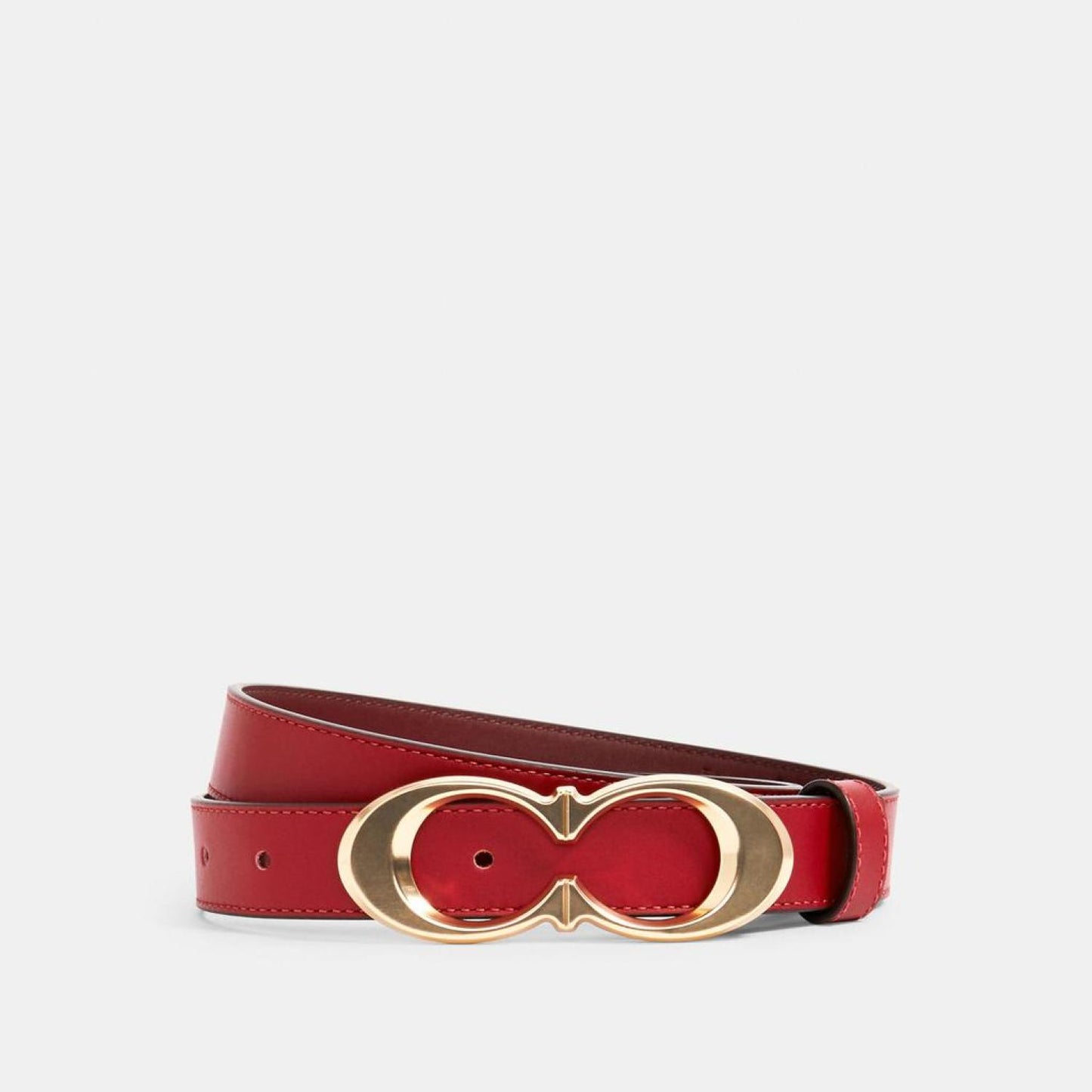 Coach Outlet Signature Buckle Belt, 25 Mm