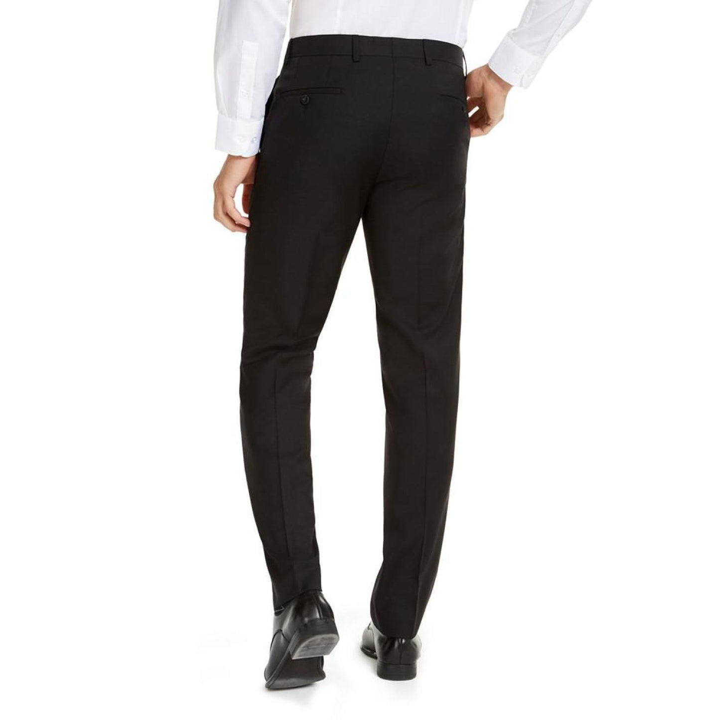 Men's Modern-Fit Airsoft Stretch Suit Pants