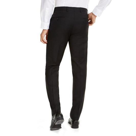Men's Modern-Fit Airsoft Stretch Suit Pants