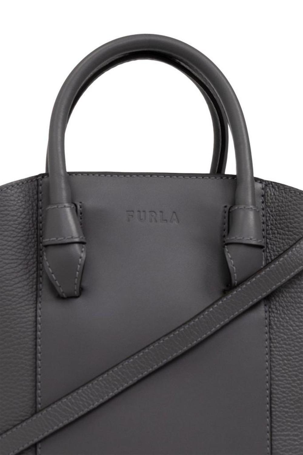 Furla Logo-Embossed Tote Bag