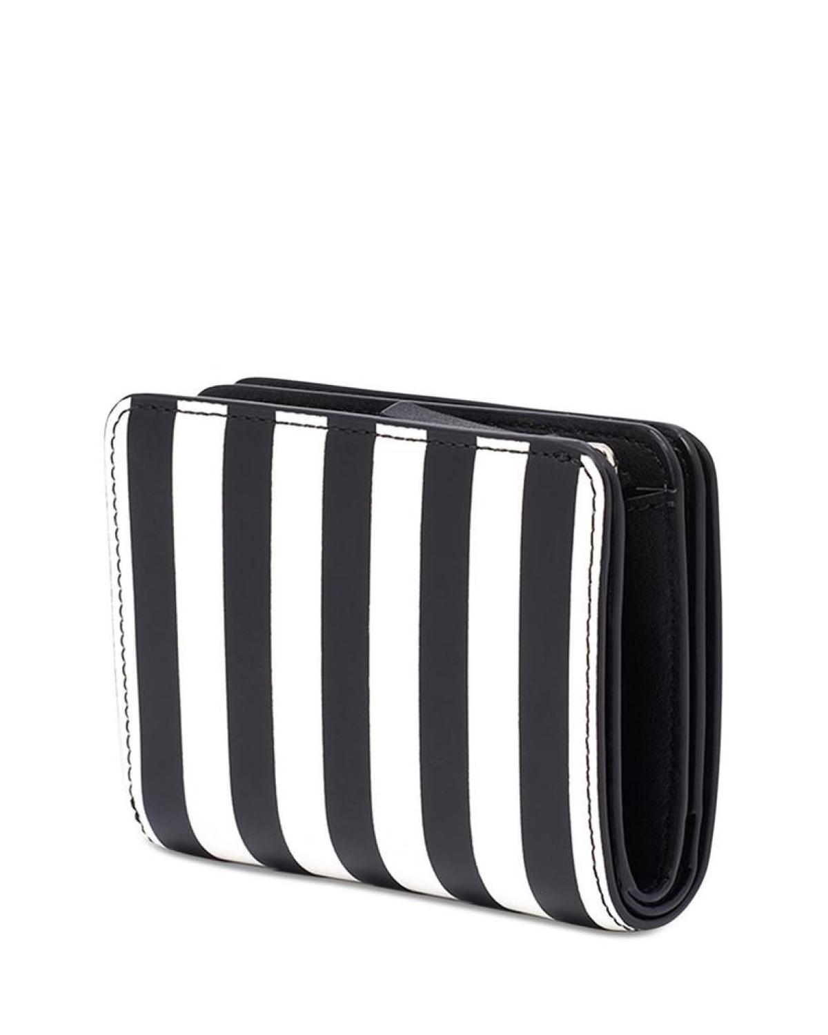 The Striped J Marc Mini Compact Wallet