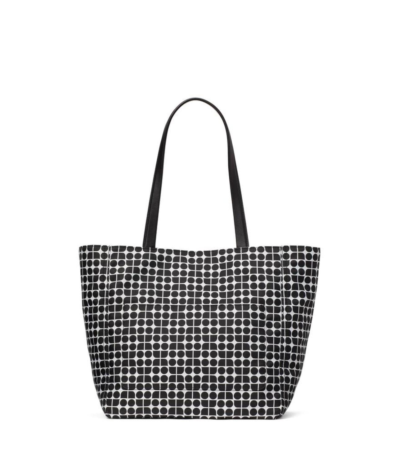 Noel Printed Fabric Large Tote