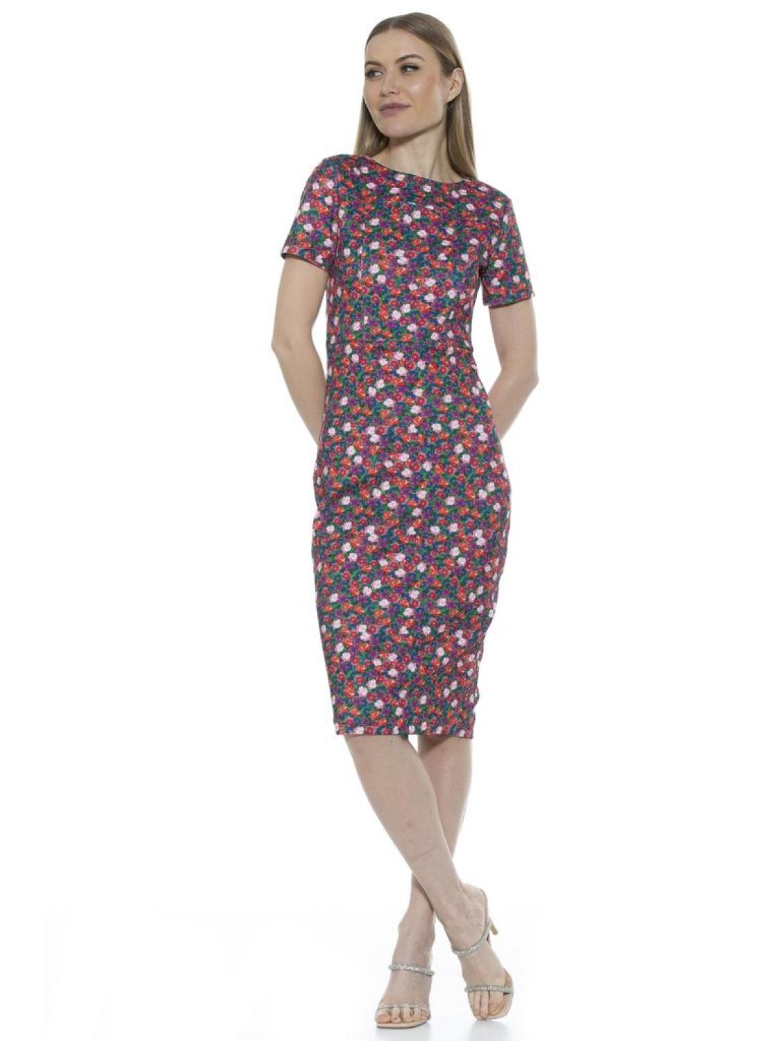 Scuba Midi Dress