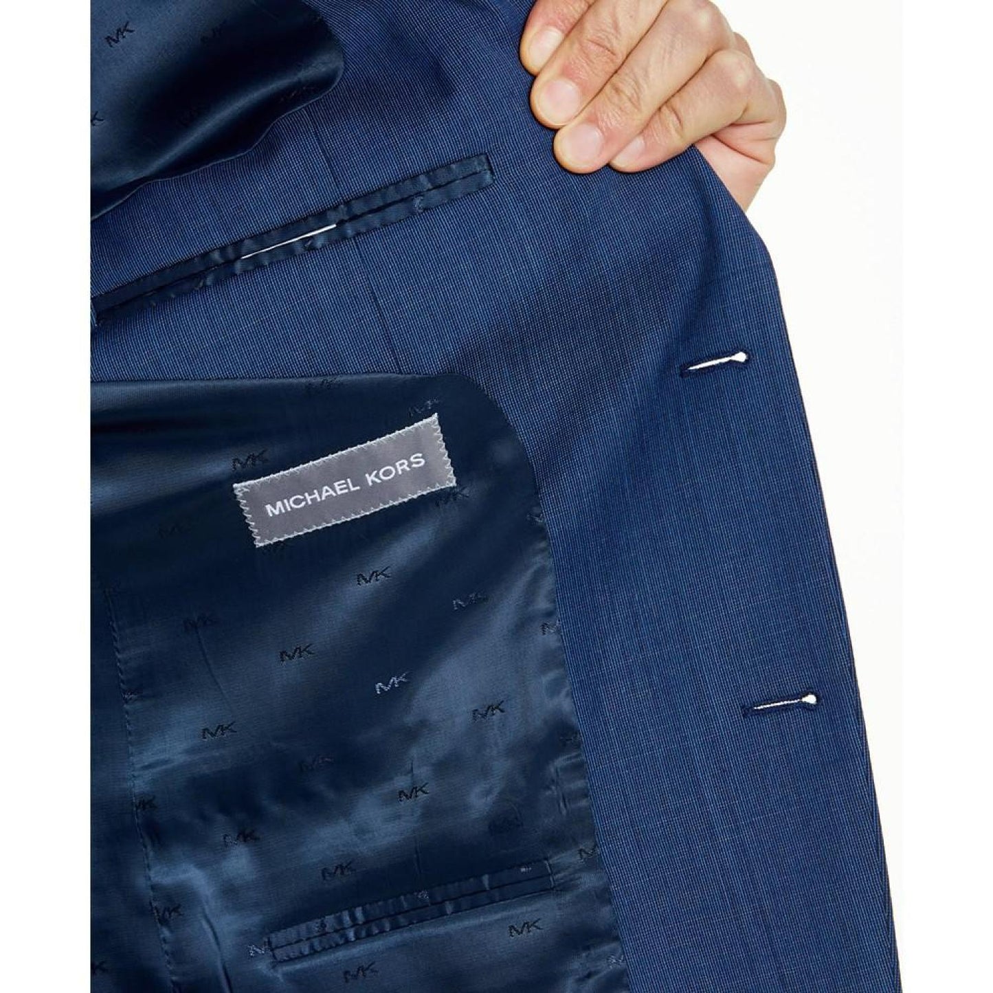 Men's Modern-Fit Airsoft Stretch Suit Jackets