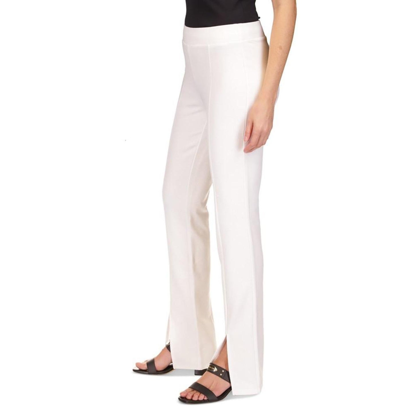 Women's Seamed Split-Hem Leggings, Regular & Petite