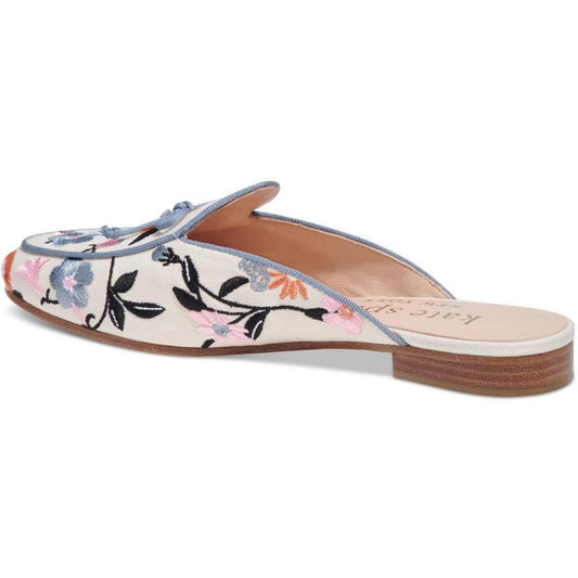 Devi Slide Womens Pointed Toe Leather Mules